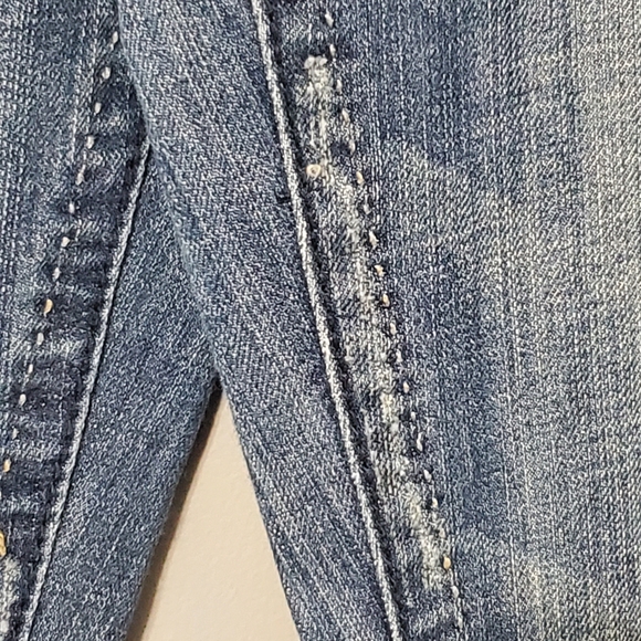 Vintage Hot Kiss Nina Flare Low Rise Jeans Women's Size 9 - Picture 6 of 14